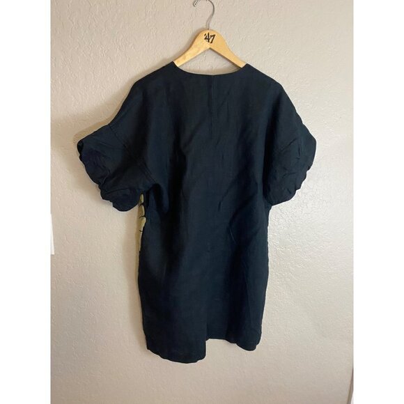 NWT Banana Republic Women's Botanica Embroidered Linen Mini Dress - XS - Picture 6 of 12